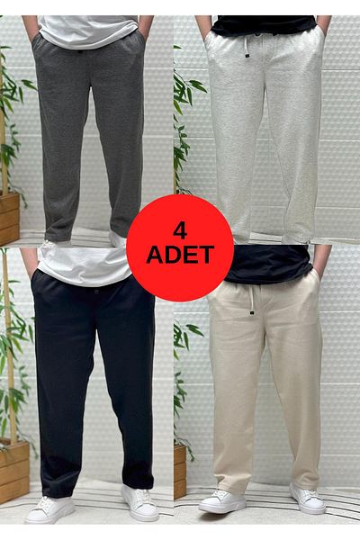 WAFRA Ανδρικό παντελόνι Pique Loose σε χαλαρή εφαρμογή