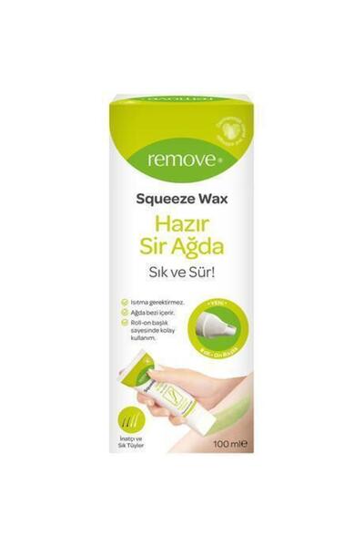 remove Squeeze Wax Hazır Sir Ağda Inatçı Ve Sık Tüyler 100 ml