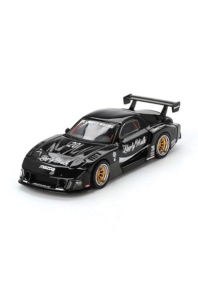 mini gt Nessiworld 1/64 Mazda Rx-7 Lb-Super Liberty Walk Black Blister Package