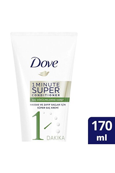 Dove 1 Minute Super Hair Care Cream Against Hair Loss 170 ml
