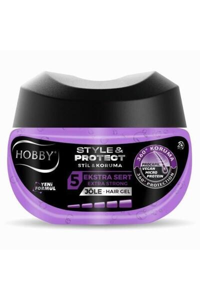 Hobby Saç Jölesi Style Protect Ekstra Sert 400 ml