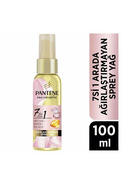 Pantene 100 ml 7 in 1 Castor Oil Biotin Rose
