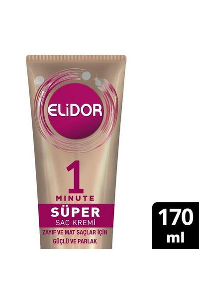 Elidor 1 Minute Super Conditioner Strong Shine 170 ml