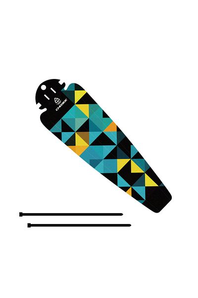 Choice Blue Triangle Cnc Bicycle Accessories Part Bike Rear Fender Mudguard Mountain Road Cycling Saddle Mu