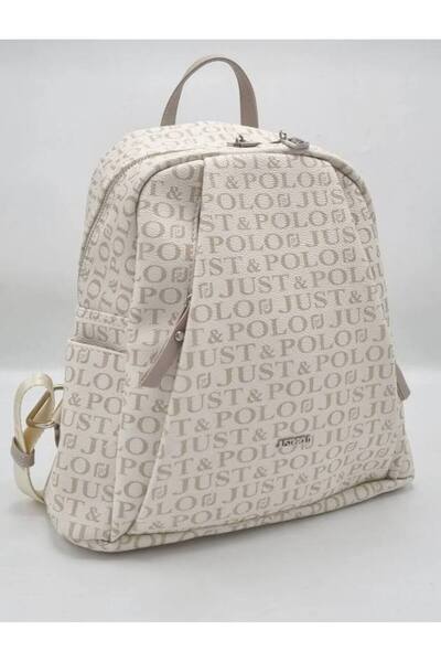 Just Polo حقيبة ظهر نسائية متوسطة الحجم من Siyan مكونة من 9 أقسام JustPolo t