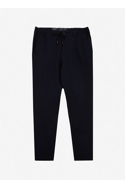 GMG FIRENZE Gmg Firenze Normal Waist Normal Leg Slim Fit Navy Blue Men's Trousers Gu25Mss01014
