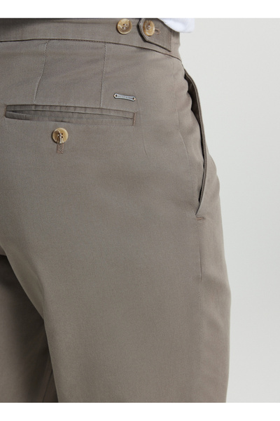 ALTINYILDIZ CLASSICS Altınyıldız Classics Мъжки панталон Slim Fit Mink ACE001252091