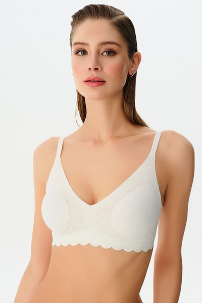 SUWEN Invisible Soft Lace Bra