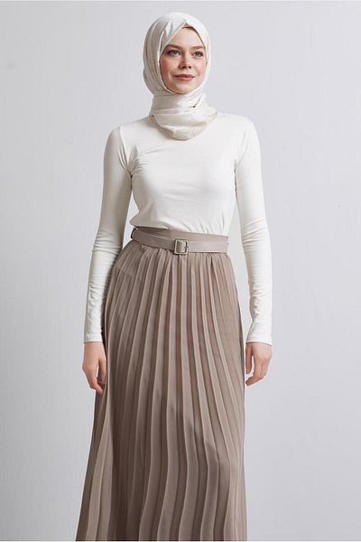 TRENDTESETTÜR White Long Sleeve Women's Body t 4774