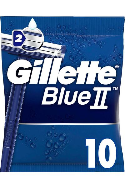Gillette Blue2 Disposable Shaving Blades 10 pcs
