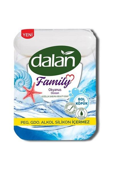 Dalan Family Soap Ocean 75 gr X 4 Pcs
