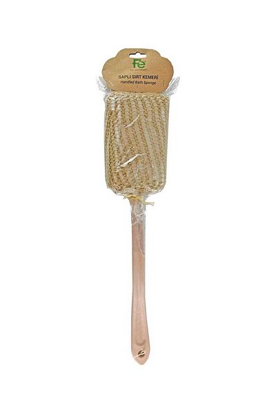Fe Sisal Bath Spa - Back Belt with Fiber Handle
