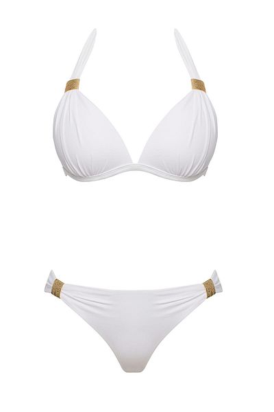 SAILOR moda Σετ μπικίνι με καλυμμένο στήριγμα με αξεσουάρ