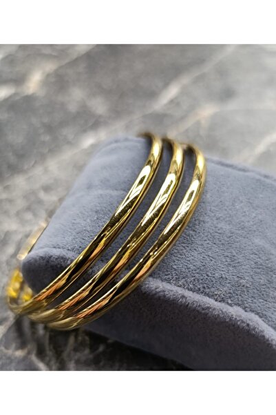 Valoree Gold renk bombeli çelik ajda bilezik