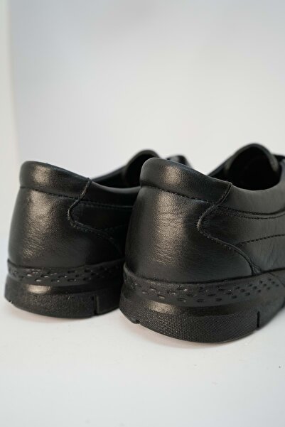 Kristal Kr.56 Γυναικεία παπούτσια με πλήρη οστική προεξοχή σόλας Velcro εσωτερικά και εξωτερικά από γνήσιο δέρμα