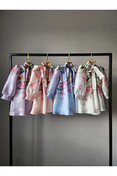 SCSTİL Flower Printed Children Dress