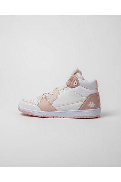 Kappa Αυθεντικό Linat 1 Unisex Λευκό - Ροζ Sneaker
