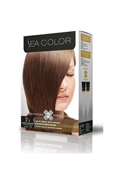 Sea Color Saç Boyası 7/3 Fındık Kabuğu