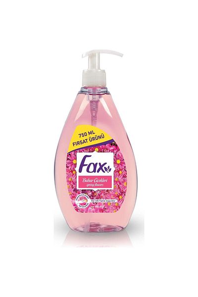 Fax 750 ml Liquid Soap - Spring Flowers (Pink) Delist