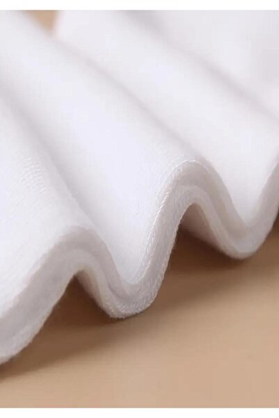 Ozzy Socks 6 ζευγάρια άνευ ραφής γυναικείες κάλτσες αθλητικών παπουτσιών από λευκό μπαμπού αόρατο