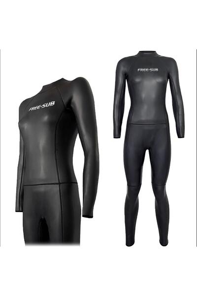 Free-Sub 2mm Smooth Kadın Yüzme, Sörf Ve Dalış Elbisesi