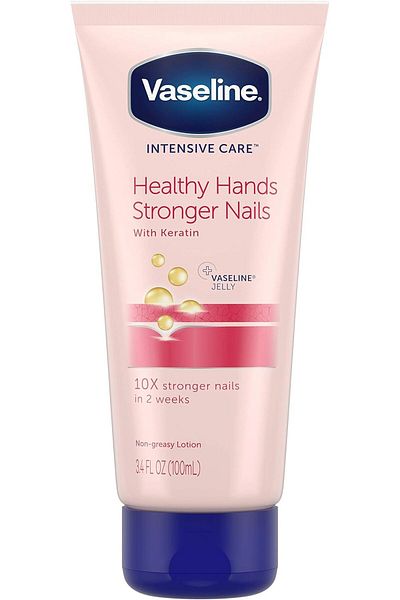 Vaseline Hand Cream, Soft and Dry, Brightening Hand Moisturizer for Dry Cracked Hands, 100 ml