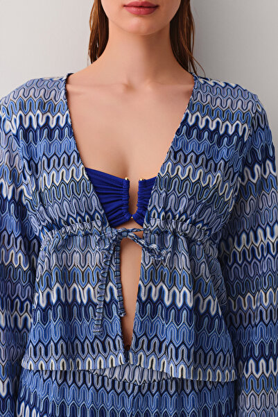 SUWEN Πουκάμισο παραλίας Wave