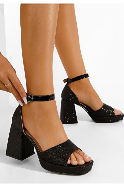 B T Shoes Sandale dama elegante negre Roda