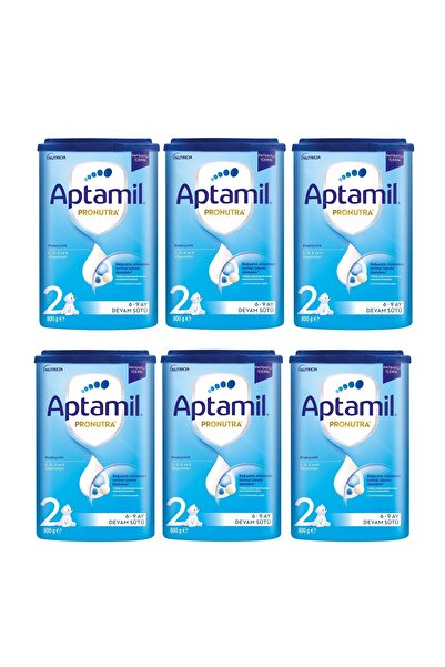 Aptamil 800 Gr 2 Numara Devam Sütü 6 Lı Paket