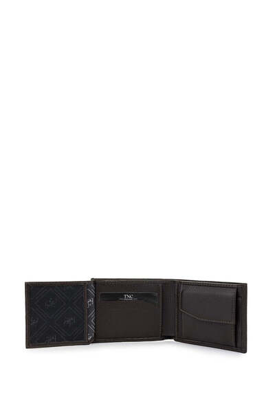 Tamer Tanca Men's Genuine Leather Brown Wallet Wallet