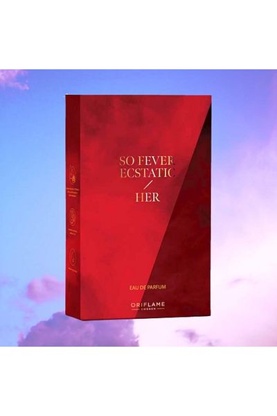 Oriflame So Fever Ecstatic Eau de Parfum for Her, 50 ml, Oriflame