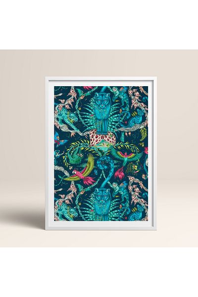 HOMEPACK Single Wooden Framed Painting One Piece Poster Painting Tk/1051