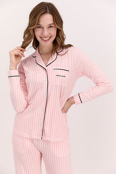 Pierre Cardin Pierre Cardin Striped Pajama Set - Licensed 8/7/6/5 Set
