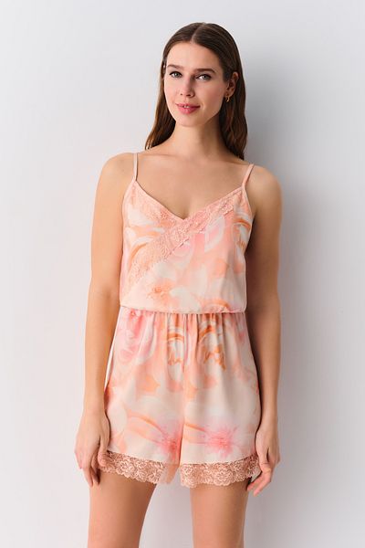 SUWEN Romance Shorts Jumpsuit