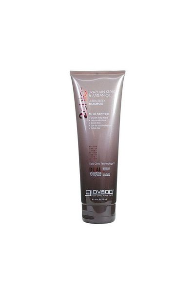Giovanni Giovanni 2chic Ultra-Sleek Shampoo, Infused With Brazilian Keratin & Argan Oil, 250 ml
