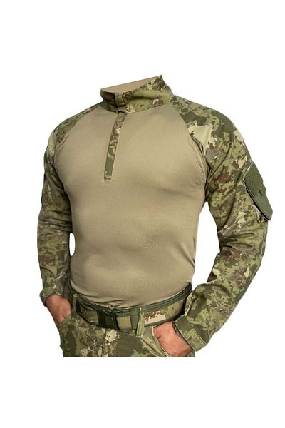 Wolftrap Tactical Μπλουζάκι Λειτουργίας Στρατιωτικής Καμουφλάζ Wolftrap