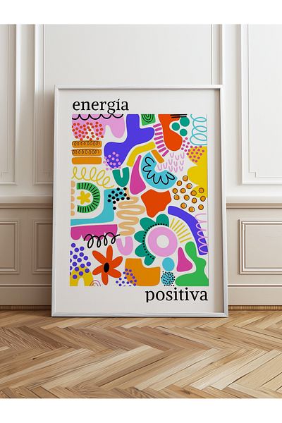 HOMEPACK Single Wooden Framed Painting One Piece Poster Painting Tk/1049