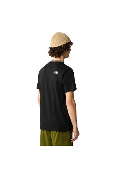 THE NORTH FACE Simple Dome Herren T-Shirt mit Rundkragen, schwarz
