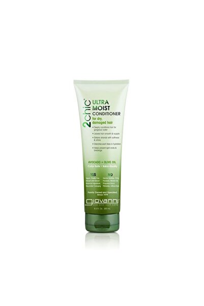 Giovanni Giovanni 2chic Ultra Moist Conditioner, Infused With Avocado & Olive Oil, 250 ml