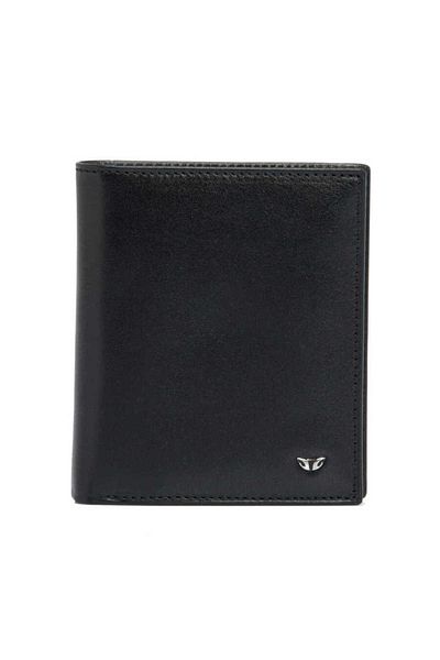 Tergan Black Genuine Leather Men's Wallet - S1Ce 00001408 -B06