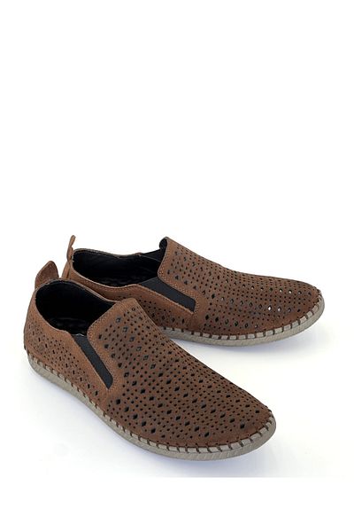 grado Genuine Leather Men's Summer Perforated Shoes 10-15
