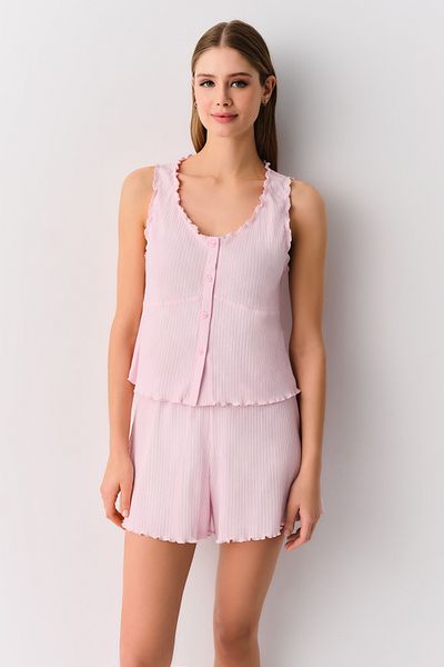 SUWEN Afra Shorts Pajama Set