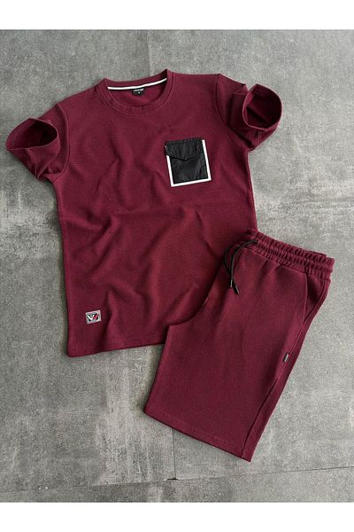 nurtex Pocket Detailed Tshirt & Shorts Side Pocket Cord Adjustable Sweat Wicking Seasonal Suit