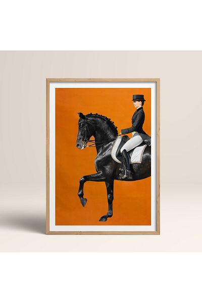 HOMEPACK Единична картина в дървена рамка, единичен плакат, картина TK/1061