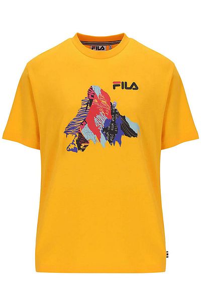 Fila Μπλουζάκι Berge Graphic Mountain Peak LU 411111