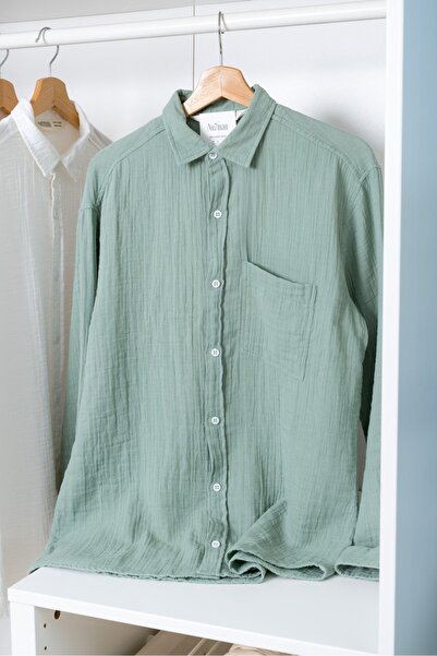 no7man Mikonos Sea Green Shirt