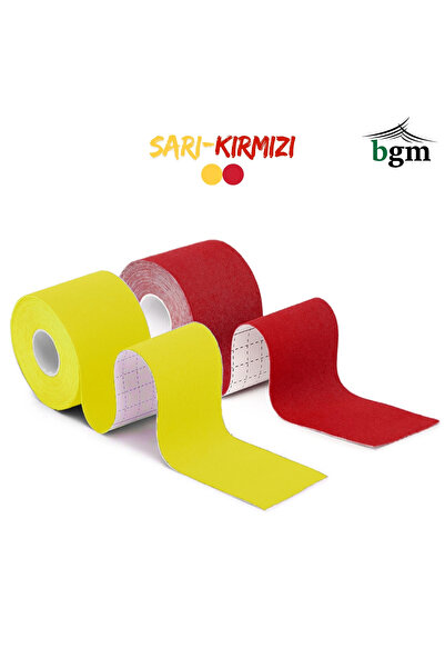 bgm Sporcu Bandı Yüksek Kalite Renkli Kinezyo Bant
