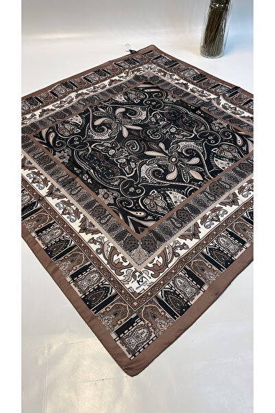 Onur Φουλάρι - Γυναικείο Μαλακό Φουλάρι με Βαμβακερό Εθνοστικό Σχέδιο