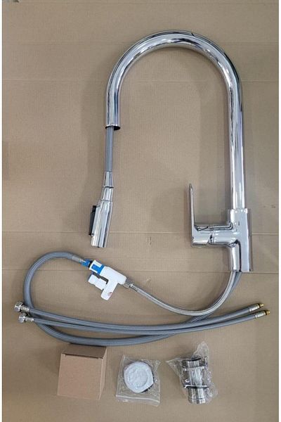 Adell Niza Chrome Spiral 3 Way Purification Outlet Kitchen Faucet