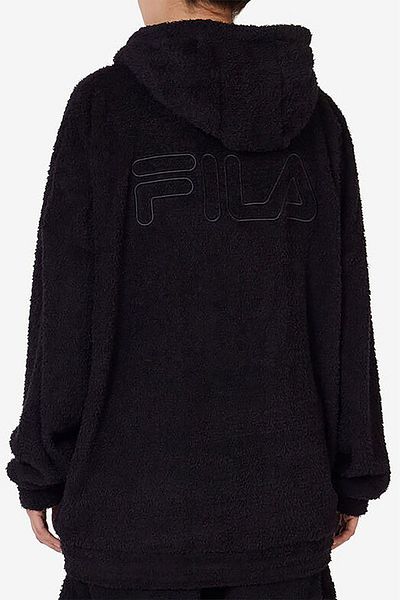 Fila Суитшърт с качулка от хавлиен плат LU411124